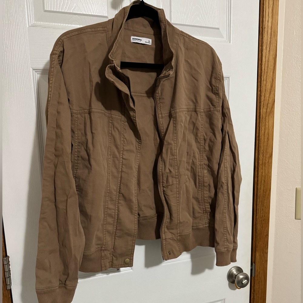 Women's Tan Casual Jacket